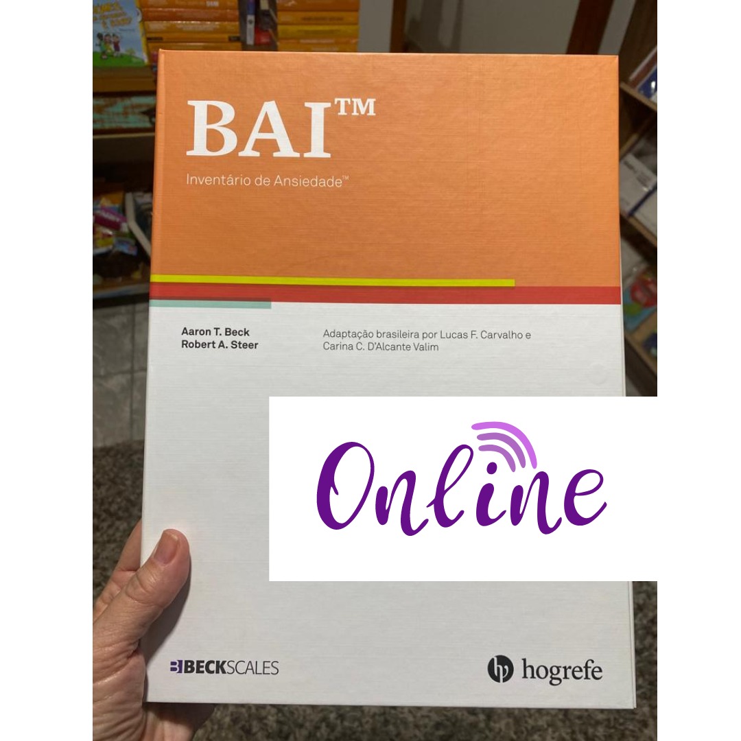 BAI - Invent&Atilde;&iexcl;rio de Ansiedade de Beck - Licen&Atilde;&sect;a Unit&Atilde;&iexcl;ria