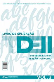 TDE II - Livro de Aplica&Atilde;&sect;&Atilde;&pound;o Subteste Escrita 1&Acirc;&ordm; ao 9&Acirc;&ordm; ano VOL. 3