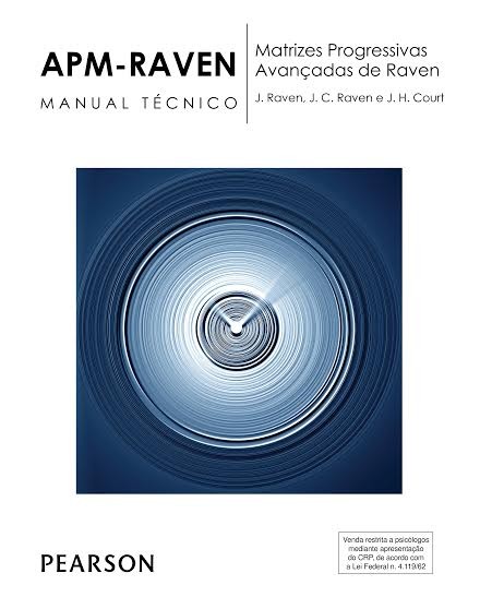 APM - Matrizes progressivas avan&Atilde;&sect;adas de Raven - Bloco de resposta
