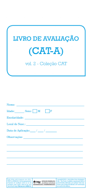 CAT-A Livro de Avalia&Atilde;&sect;&Atilde;&pound;o VOL.02 