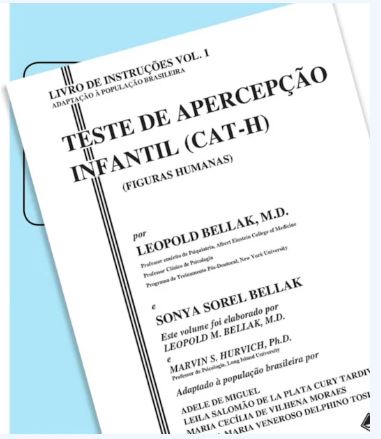 Cole&Atilde;&sect;&Atilde;&pound;o CAT-H - Teste de Apercep&Atilde;&sect;&Atilde;&pound;o Infantil &acirc;�� Figuras Humanas