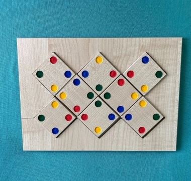 Jogo Domin&Atilde;&sup3; em Cores