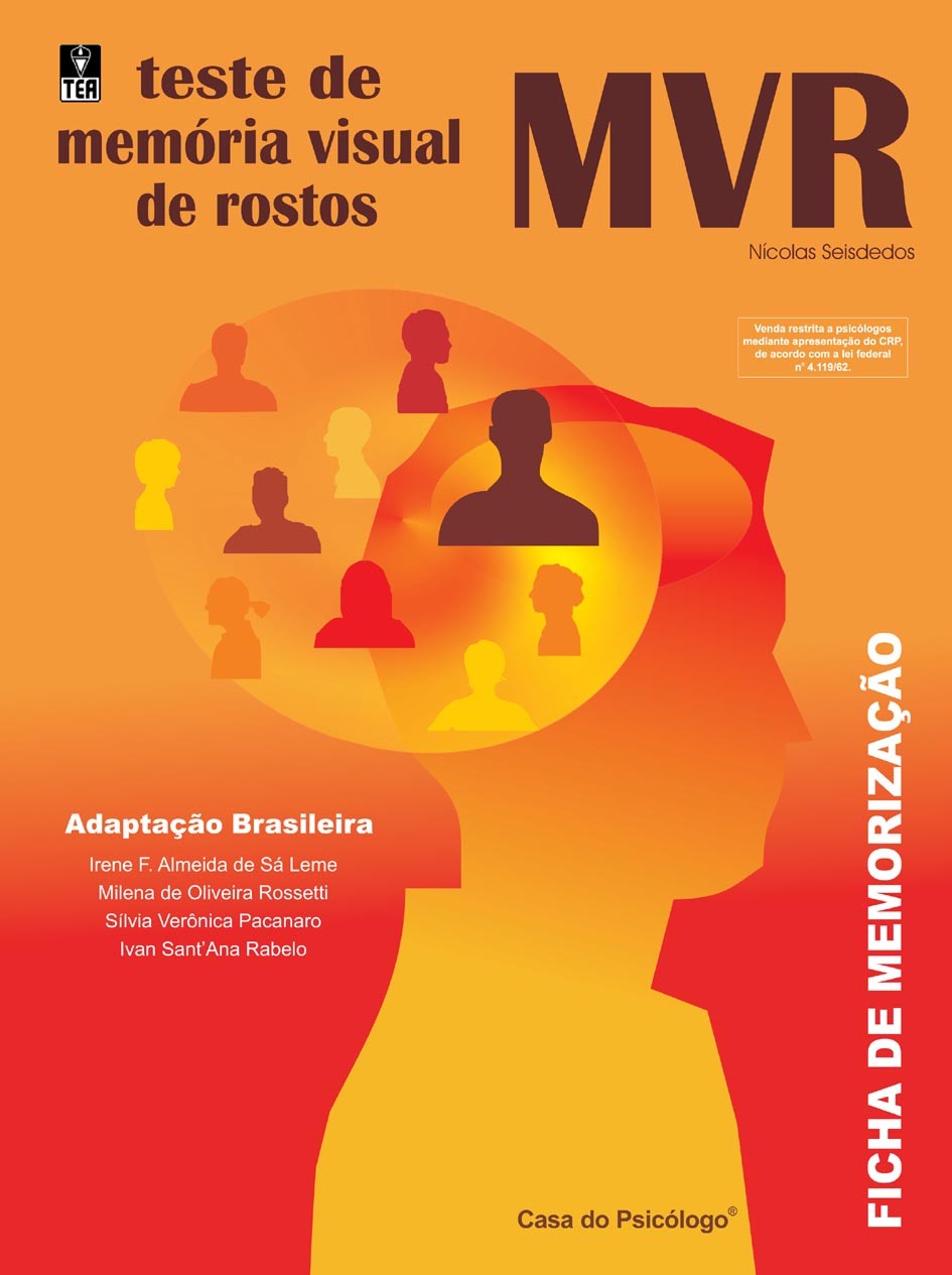 MVR - Mem&Atilde;&sup3;ria Visual de Rostos - Fichas de Memoriza&Atilde;&sect;&Atilde;&pound;o