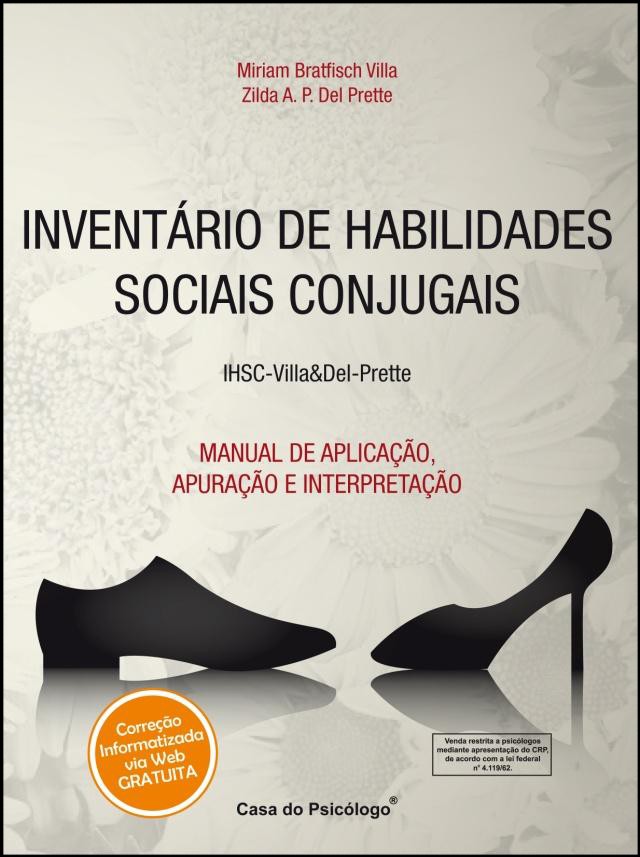 IHSC - Invent&Atilde;&iexcl;rio de Habilidades Sociais Conjugais - Caderno de Aplica&Atilde;&sect;&Atilde;&pound;o