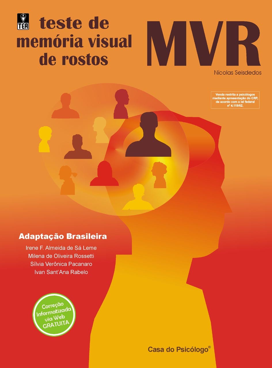 MVR - Mem&Atilde;&sup3;ria Visual de Rostos - Caderno de Aplica&Atilde;&sect;&Atilde;&pound;o