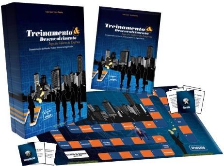 Treinamento e desenvolvimento - jogo dos valores da empresa - BOX