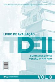 TDE II - Livro de Avalia&Atilde;&sect;&Atilde;&pound;o Subteste Leitura 1&Acirc;&ordm; ao 4&Acirc;&ordm; ano VOL. 8