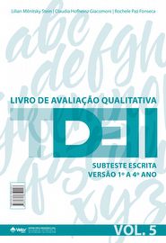 TDE II - Livro de Avalia&Atilde;&sect;&Atilde;&pound;o Qualitativa Subteste Escrita 1&Acirc;&ordm; ao 4&Acirc;&ordf; ano VOL. 5