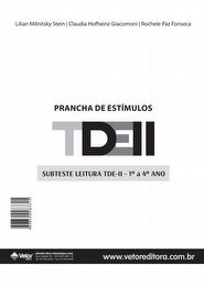 TDE II - Prancha de Estimulos Leitura 1&Acirc;&ordm; ao 4&Acirc;&ordm; ano