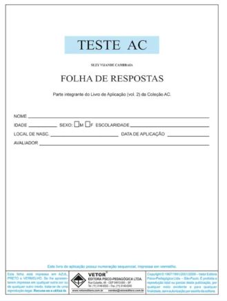 Teste AC - Livro de Aplica&Atilde;&sect;&Atilde;&pound;o