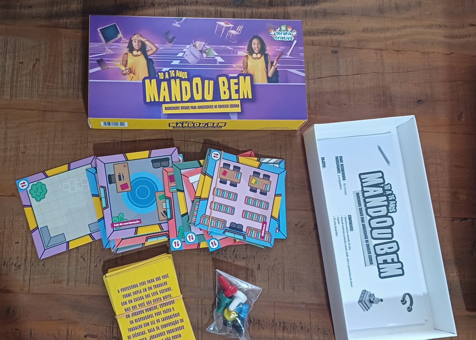 Mandou Bem jogo de habilidades sociais 